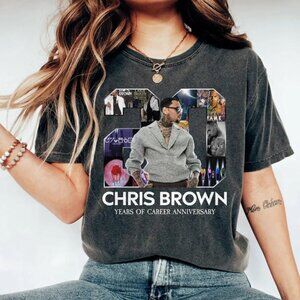 2025 Chris Brown Breezy Bowl XX Tour T-Shirt, Concert Graphic Tee, Fan Gift Shir